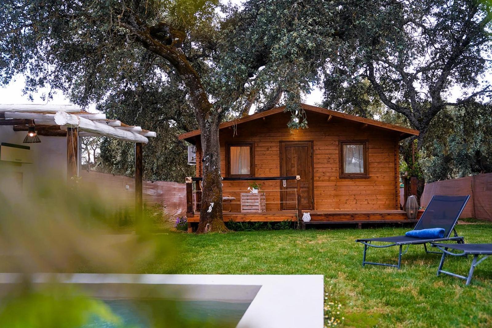 Cabana Rural El Arbol Near Setenil - Ronda Con Piscina Eksteriør bilde