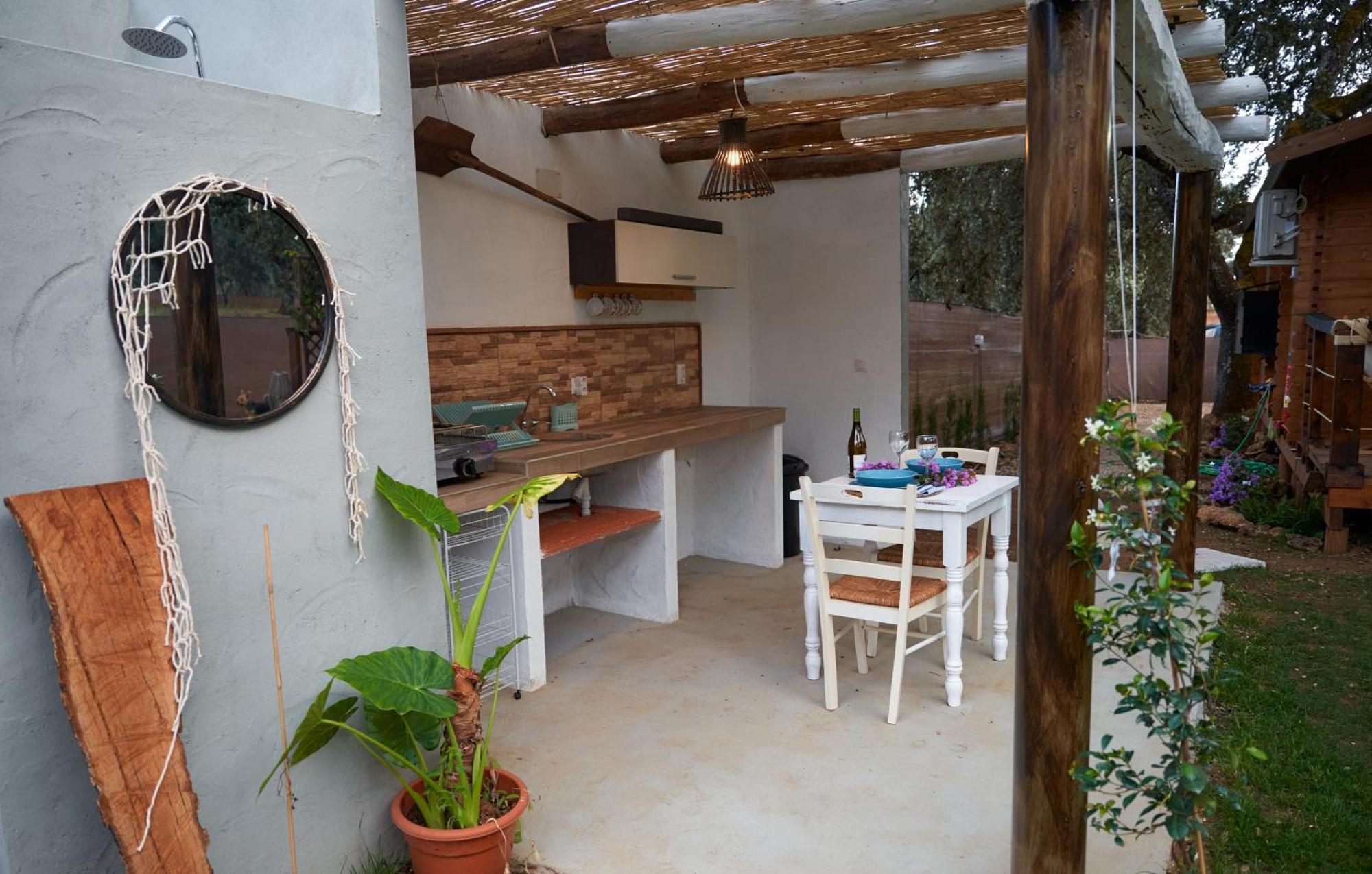 Cabana Rural El Arbol Near Setenil - Ronda Con Piscina Eksteriør bilde